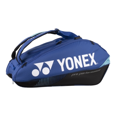 Yonex Racketbag Pro Racquet (Racket bag, 3 main compartments, Thermo compartment) 2024 cobalt blue 9-pack